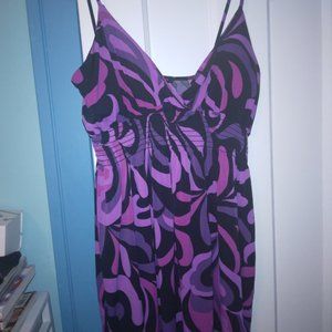 Purple Tank Party Top